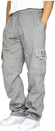 Diyago карго џемпери мажи големи и високи буги тактички тренингот Панталони Атлетски директен џогер со отворена нога џеб за џеб