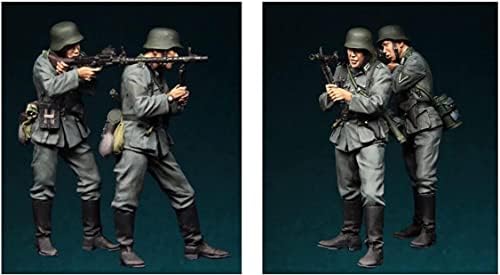 Гудмоел 1/35 Смола Фигури германски Војници од втората светска ВОЈНА Борба Против Несклопени И Необоени Минијатури / СЕКС1-85