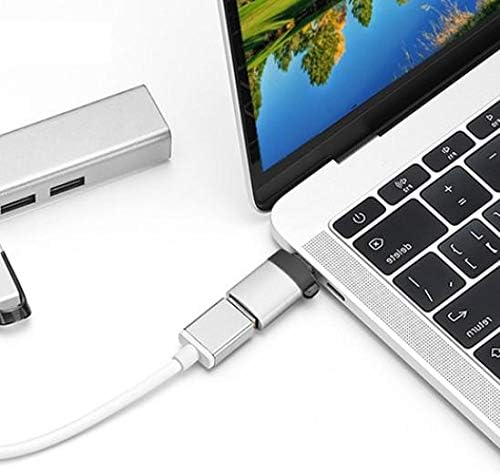 Boxwave Кабел Компатибилен Со Oukitel RT3-USB-C На Портчангер, USB Тип-C OTG USB Пренослив Приврзок За Клучеви За Oukitel Rt3-Чеша Црна