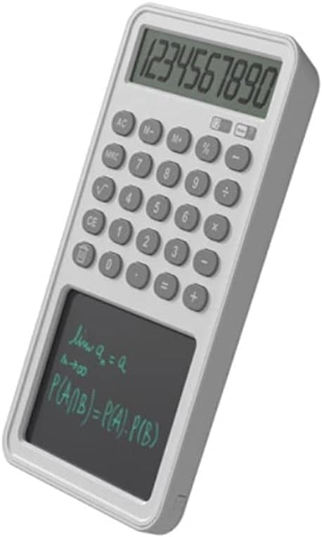 калкулатори 12-Цифрен Калкулатор За Биро Со Таблет За Пишување Мултифункционален Основен Мини Пренослив Калкулатор За Состанок