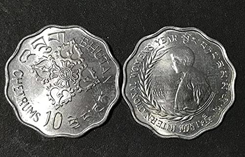 [Азија] бутан 1975 10 Поени 10 Нуртрум Алуминиумска Монета Фао Комеморативна Монета 26мм Колекција На Странски монети Комеморативна