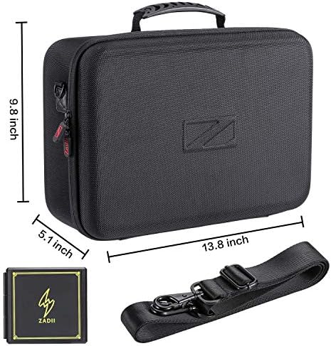 Зади, тврдо носење, компатибилен со Switch OLED модел и Nintendo Switch, Travel Case Fit Poke Ball Plus и Pro Controller