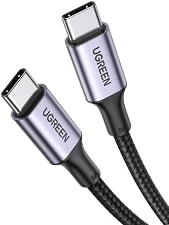 УГЕЕН пакет USB C CAR CARGER Брзо полнење 69W и 100W USB C до USB C кабел Брзо полнење - 6ft