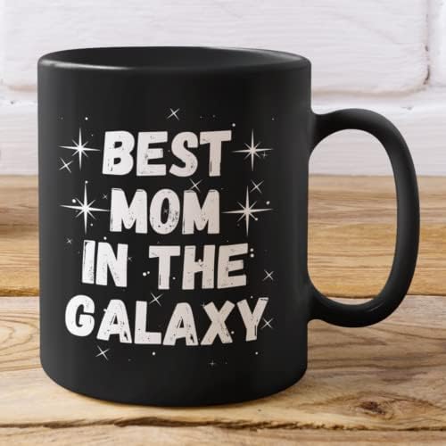 Најдобра Мајка Во Галакси Кригла-Подарок За Денот На Мајките-Подарок За Мама-Слоган За Најдобра Мајка Керамичка Шолја За Кафе 11оз