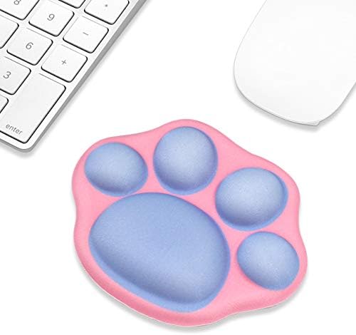 Proelife симпатична глувче за поддршка на глувчето подлога за мачка шепа, удобна мека зглоб за одмор на раката за помош на раката за олеснување