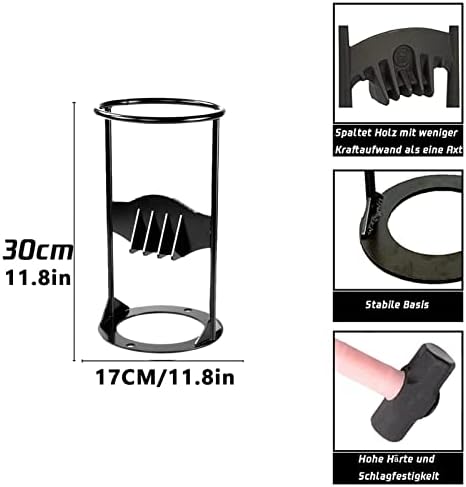 Сплитер за поттикнување на огревно дрво, сплитер на дрво за кревање дрво, сплитер за рачно дневник на леано железо, прирачник