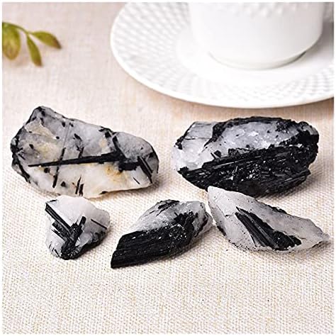 ZYM116 1pc Природно црно турмалин кристал природен камен кварц суровини кристали Рок минерален примерок енергија заздравување