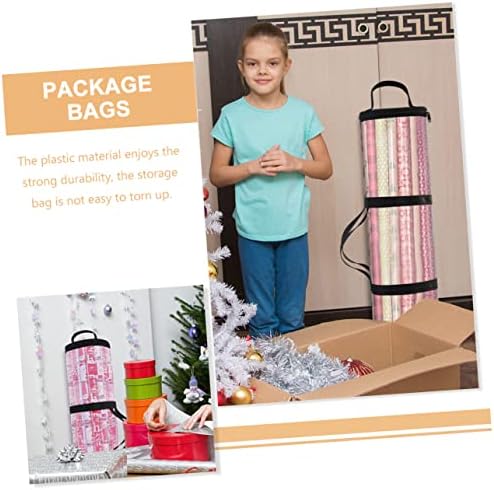 Кабилок 3 парчиња Божиќна Торба За Складирање Домашни Подароци Божиќна Хартија За Завиткување Божиќна Хартија Торби За Складирање Подароци Торба За Пакување За Бо