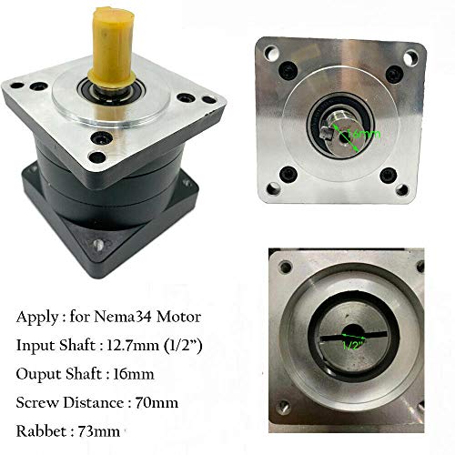 Нема34 Планетарен Менувач 1/2 инчен Влез Вратило за 86 Степер Мотор ЦПУ