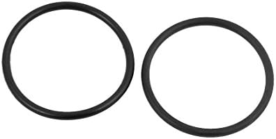 AEXIT 50pcs црна гума 29мм x 1,9мм отпорност на топлина што не е отпорна на маслото NBR нитрилна гума O прстен гумени шипки запечатување прстен