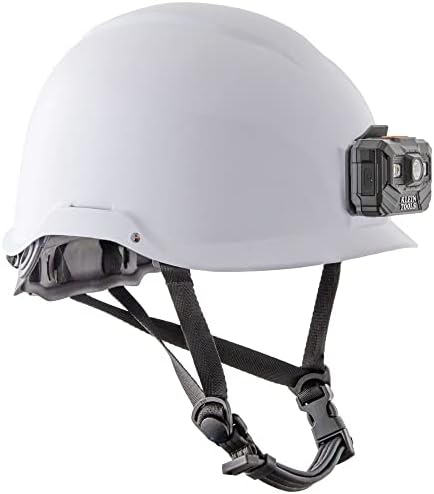 Клајн Алатки 60146 Безбедносен шлем, не-введен, фарови што се полнат, тестирани на тешки индустриски безбедносни стандарди за безбедност,