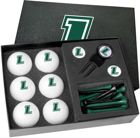 Venture Golf Classic Classic Loyola Maryland Greyhounds полусетина подароци поставени со Divot Tool RD-1