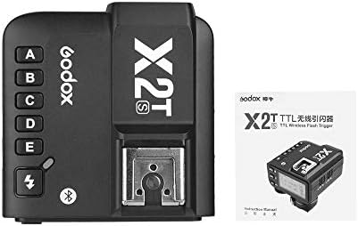 Godox X2T-S TTL безжичен активиран блиц 2.4G 1/8000S HSS TTL-конвертен-мануална функција компатибилна со Sony камери