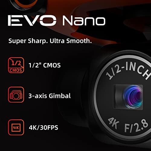 Autel Robotics Evo Nano Series Intelligent Super Sensing 4K камера со повеќе опции за повеќе бои