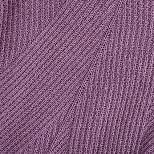 Womenените теринг 2 парчиња облеки буци плетено џемпер колено должина на молив здолниште сет пад џемпер фустани за жени 2022