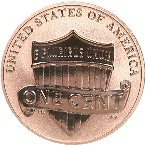 2018 S Линколн Шилд Пени Обратна доказ - Висока олеснување - Прекрасна монета - Ограничен нане - Доказ за скапоцен камен - DCAM - САД нане
