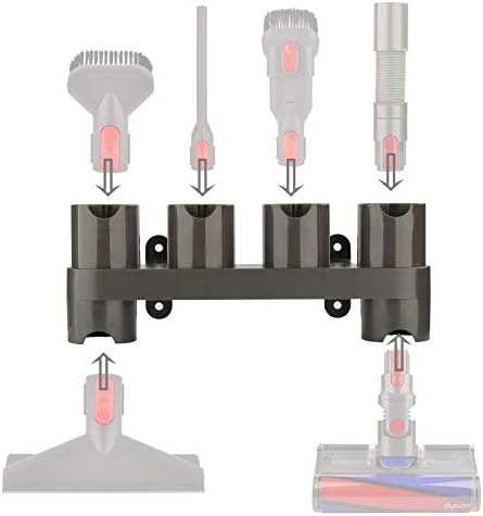 Држач ЗА Додатоци ЗА HUACITY За Dyson, Држач За Алатки За Организатор На Додатоци За Dyson V15 V12 V11 V10 V8 V7 Правосмукалка,Компатибилна