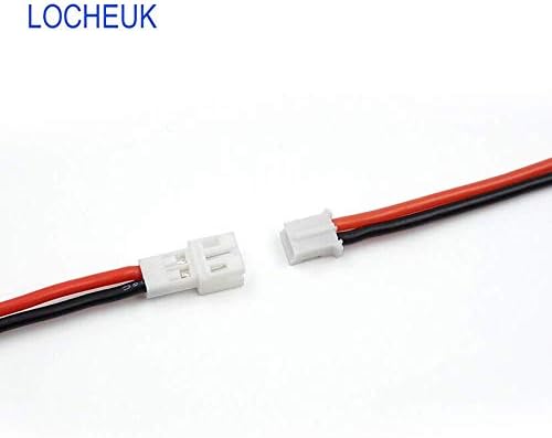 Снабдувања на електрична опрема Davitu - 10Pair 20cm Micro JST PH 2.0 2P 3P 4P 5P 6PIN машки приклучок за машки приклучоци со кабли со жица 26AWG -
