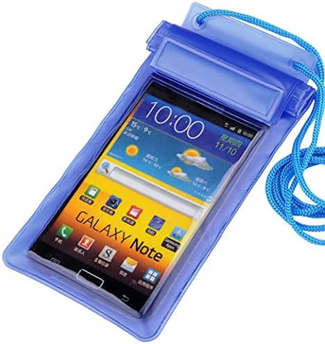 1 Водоотпорна Телефонска Торбичка Подводна Торба За Пливање Куќиште За Мобилен Телефон Покријте Сува Торба Сина