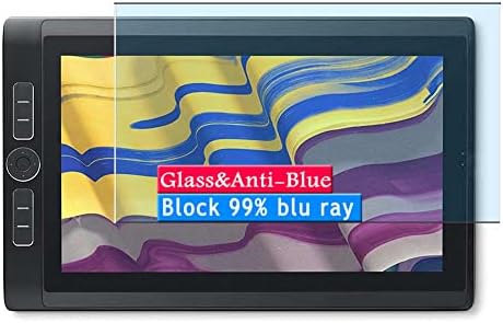 Заштитник на стакло со стакло со стакло со стакло во Ваксон, компатибилен со Wacom 15.6 MobileStudio Pro 16 графички таблети DTHW1621HK0A