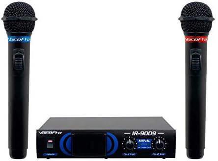 Вокопровир-9009 - 1 Инфрацрвен Двоен Безжичен Микрофонски Систем