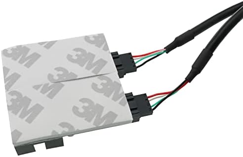 CSNSD 1 машко до 4 женски 9 -пински USB Header Extension Splitter Adapter Connector Connector