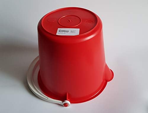 170 мл црвена корпа Мека пластика што не тепа не се распаѓа кога паѓате за храна или домаќинство