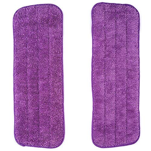 Vorfreude Spray Mop Microfibre Pads 2 Пакет со машина за печење LI1000x, што може да се користи за еднократна употреба од 25 см