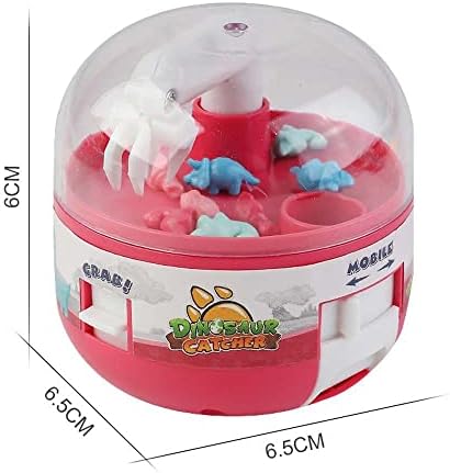 Mini Claw Machine Catch Dinosaur Game Capsule Toy Micro Dino фигури мала награда за деца деца