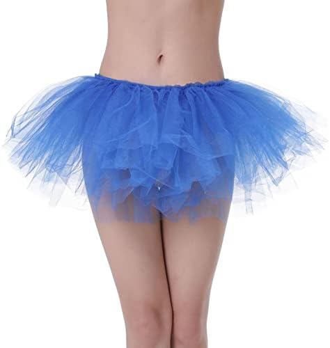 Icodod женски Tulle Tutu Skirt Balllet Ballets Slayered Stage Performance Scirt Scirt Prapy Festival Costum