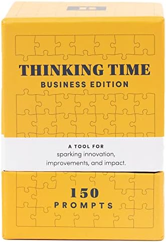 Бизнис издание за време на размислување - картички за критичко размислување за развој на бизнисот со 150 инструкции