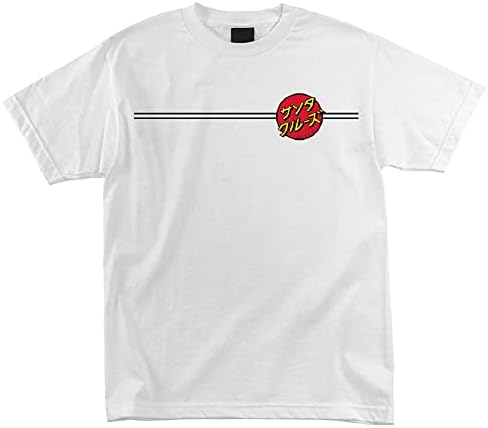 Маичка за кратки ракави на Санта Круз Јапонска маица за скејт-скејт