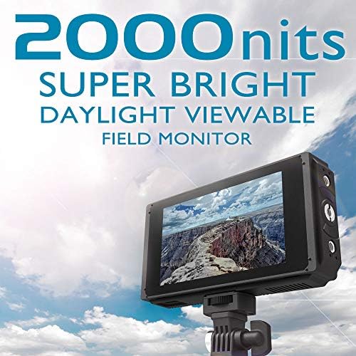 FOTGA C50S 5 INCH ULTRA BRIGHT 2000NIT екран на допир DSLR Видео кино-фотоапарати Монитор на дневна светлина Видлива 3D LUT,