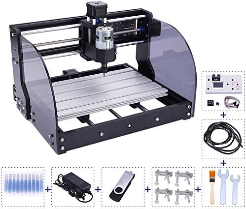 HG 2-во-1 5500 M W 3018 Pro - M Cnc Рутер Комплет, GRBL Контрола 3 Оска Дрво Пластика Акрилик ПХБ Мдф Резба Мелење Канцеларија