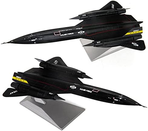 Модел на авиони „Teckeen Metal“, модел SR-71 за извидување авиони, колекција на уметности и занаети со модел на авиони и занаети