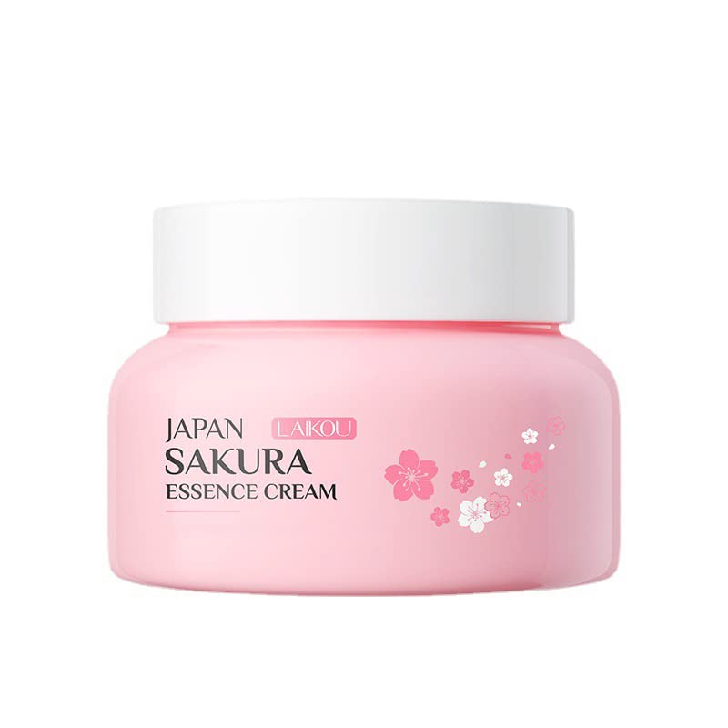 Akary Sakura Essence Cream Hilidurizer, Daily Hydrating Repair Face Cream со натриум хијалуронат за сите типови кожа, крем за лице и вратот