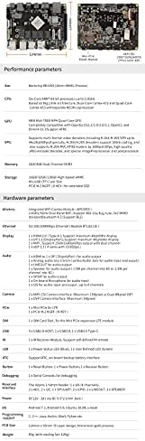 Firefly RK3399 Единствена табла компјутер 4 GB RAM меморија + 16G EMMC поддршка Android 8.1 и Lubuntu 16.04 за Robot, IoT и NAS