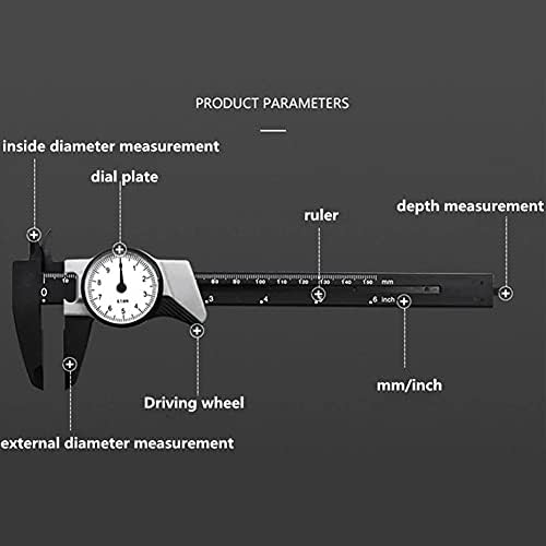 Quul 0-150mm 0,1 mm дигитални дебеломер пластични вирниерски калиперски бирање мерење на електронска алатка