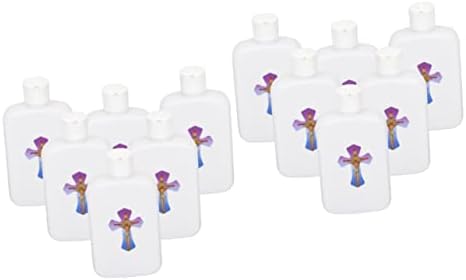 Пластични шишиња со вода Sewacc 12 парчиња шише со света вода или покријте го украсот за домашна мида