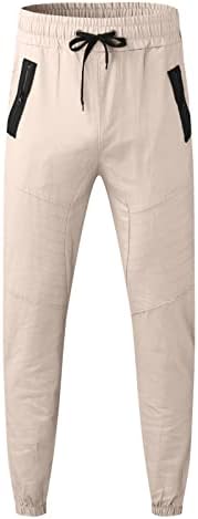 Натпреваруваат мажите товарни панталони машки панталони за џогер, кои се протегаат во атлетски панталони со џебови