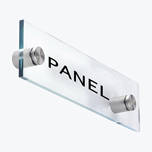Завртки од 3/4 x 1 Завртки - Ланти 20 парчиња 19мм х 25мм не'рѓосувачки челик Огласи стакло знак за мирување хардверски завртки за хардвер