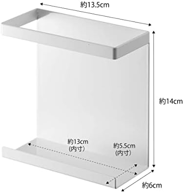 山崎実業 КТ-ТВ ЛК WH ДРЖАЧ ЗА ЗАВИТКУВАЊЕ ,wв13, 5XD6XH14CM, бело