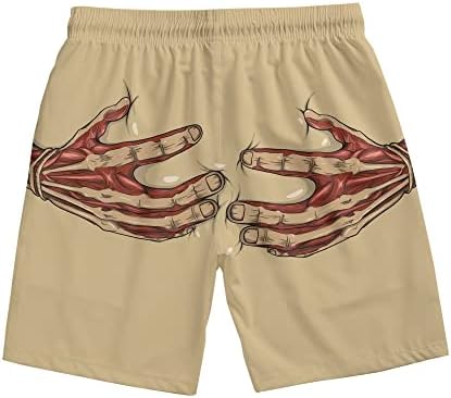 Drawyme Reiner Braun Anime Shorts, Attack On Titan Anime Gym Shorts, Anime Shorts Men