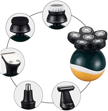 Purrre Electric Shaver, LCD дигитален дисплеј, миење на телото, USB полнење, мултифункционален сет на бричење