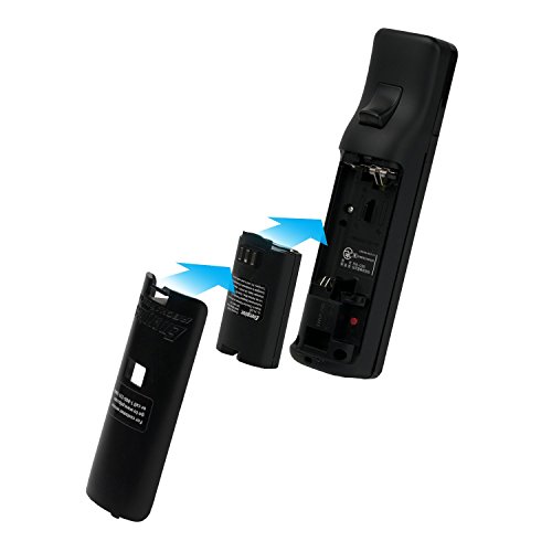 Пдп Игри На Среќа Енергизатор Двојна Wii Контролер Систем За Полнење, Полнење Батерија Пакети: Црно-Wii, Wii U