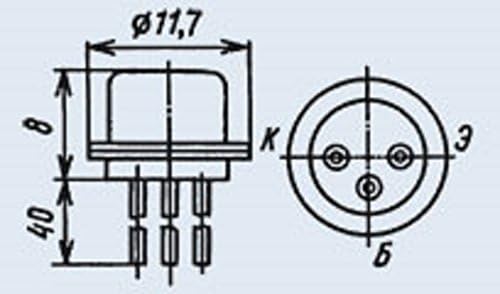 Транзистори Германиум MP42B Аналог 2N123, 2N1354, 2N1681 СССР 100 компјутери