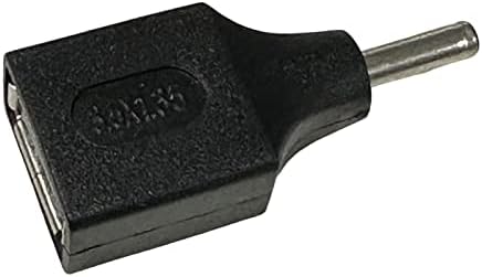 Diarypiece USB до DC- адаптер конектор, USB женски до 2,5/3.0/3.5/4.0/4,8/5,5мм машко полнење конвертор за лаптоп