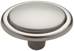 Knobware R6012/1-3-8IN/SN 1-1/4-инчен сатен никел круг копче