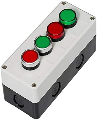 Контрола на копчето за копче за притискање, Senrise 4 прекинувачи Стоп/старт прекинувач за копче за притискање на печурки