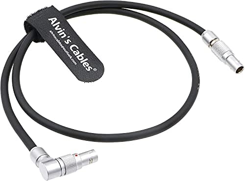 Z-CAM EVF Power-Cable Rotatable 2-пински машки до директно 2 пински m кабел за Arri Alexa камера | SmallHD 702 Bright | Teradek Bond